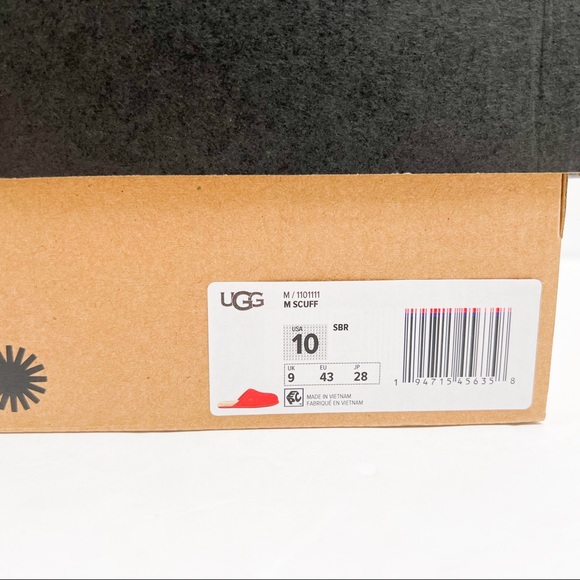 UGG Scuff Slide 1101111 Samba Red 🔥🔥🔥😳👀💯 - Picture 16 of 16
